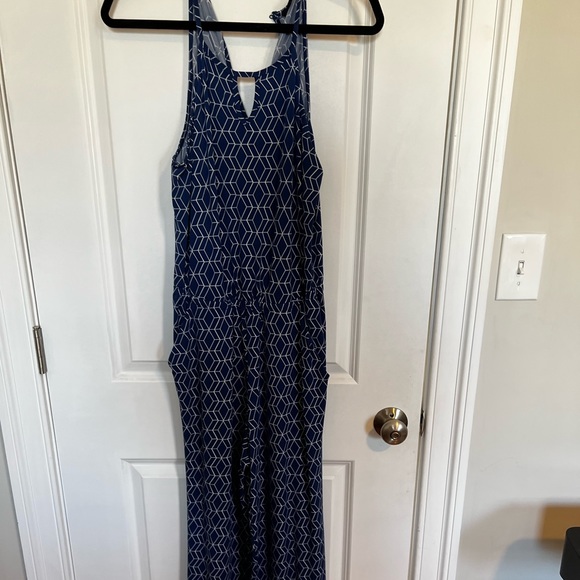 GOLDRAY Blue and White Patterned Jumpsuit - Picture 6 of 6